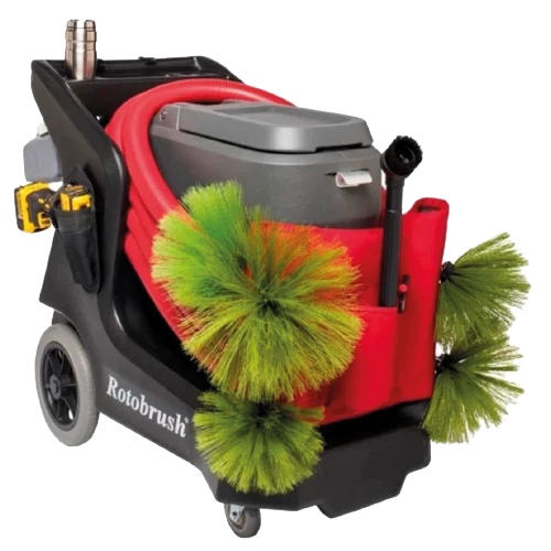 Rotobrush fırça ve vakum sistemi